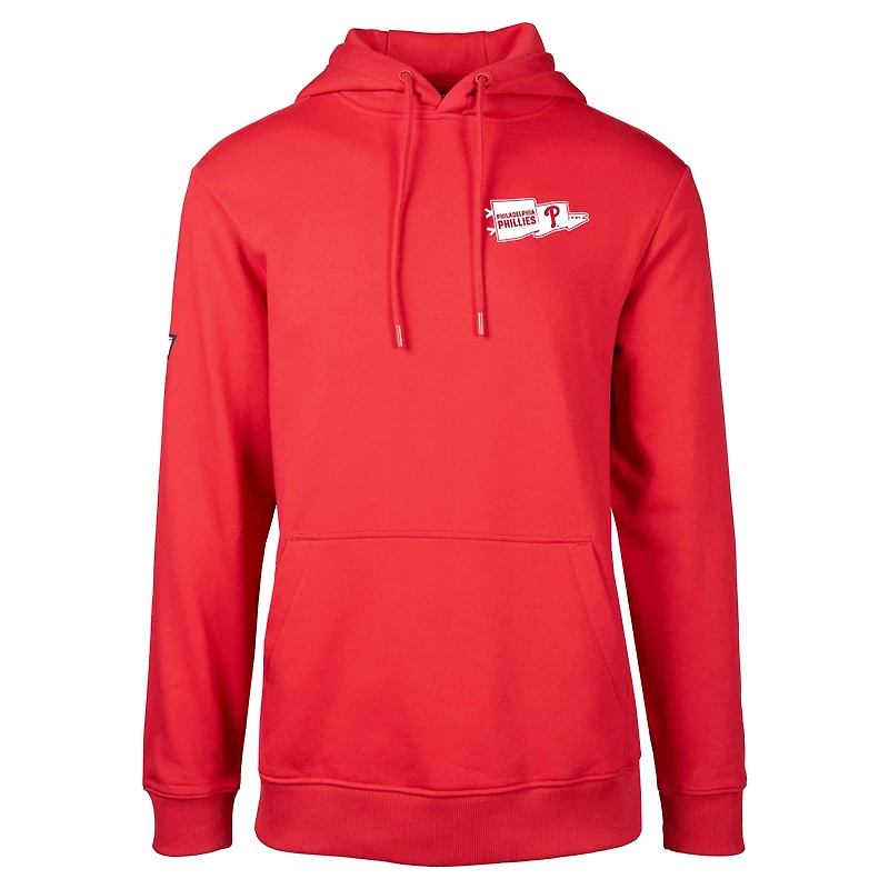 Sweat à capuche rouge Philadelphia Phillies Podium Rafters pour homme Levelwear