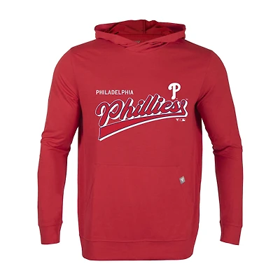 Sweat à capuche rouge Philadelphia Phillies Relay Vintage Team 2.0 pour homme Levelwear