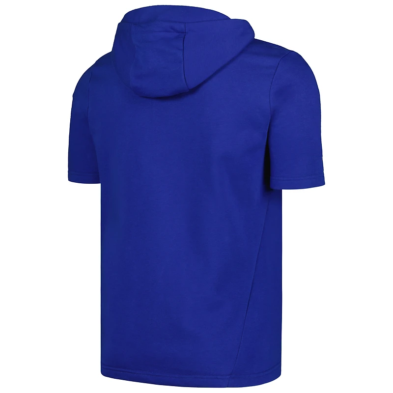 Levelwear Royal Philadelphia Phillies Recruit Sweat à capuche entièrement zippé manches courtes pour hommes