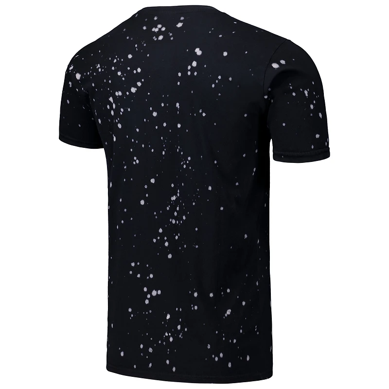 T-shirt Majestic Threads pour hommes, noir/blanc, éclaboussures des Phillies de Philadelphie