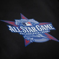 Men's Mitchell & Ness Black Philadelphia Phillies 2026 MLB All-Star Game Phanatic Satin Full-Snap Jacket