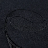 Sweat-shirt à col rond en polaire Phantom noir des Phillies de Philadelphie Mitchell & Ness pour homme