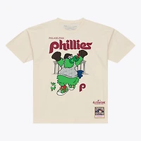 Men's Mitchell & Ness Cream Philadelphia Phillies 2026 MLB All-Star Game Phanatic T-Shirt