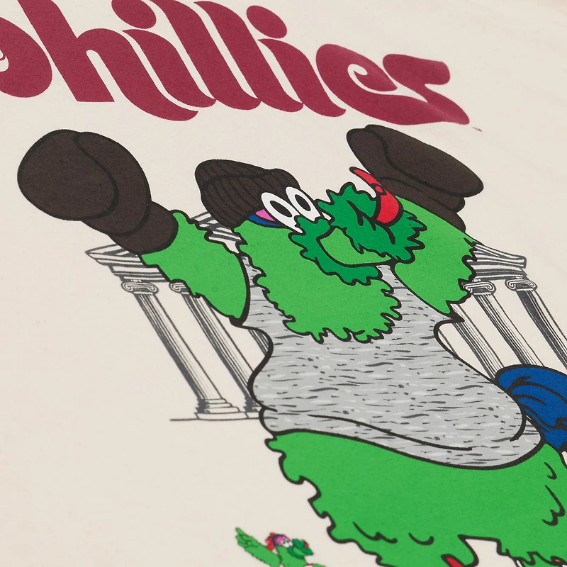 T-shirt Mitchell & Ness Cream Philadelphia Phillies 2026 MLB All-Star Game Phanatic pour homme