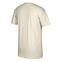 Men's Mitchell & Ness Cream Philadelphia Phillies Arched Logo Slub T-Shirt