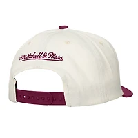 Casquette Mitchell & Ness crème pour homme, motif Philadelphia Phillies, extensible et snapback