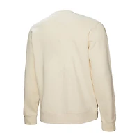 Men's Mitchell & Ness Cream Philadelphia Phillies Sidewalk Sketch Pullover Sweatshirt