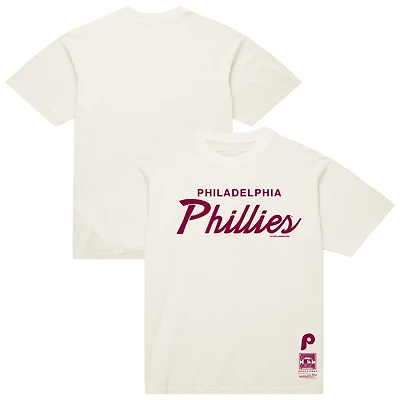 T-shirt vintage Mitchell & Ness pour homme avec inscription Philadelphia Phillies