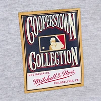 T-shirt de joueur la collection Cooperstown des Phillies Philadelphie Mitchell & Ness Darren Daulton gris chiné pour hommes