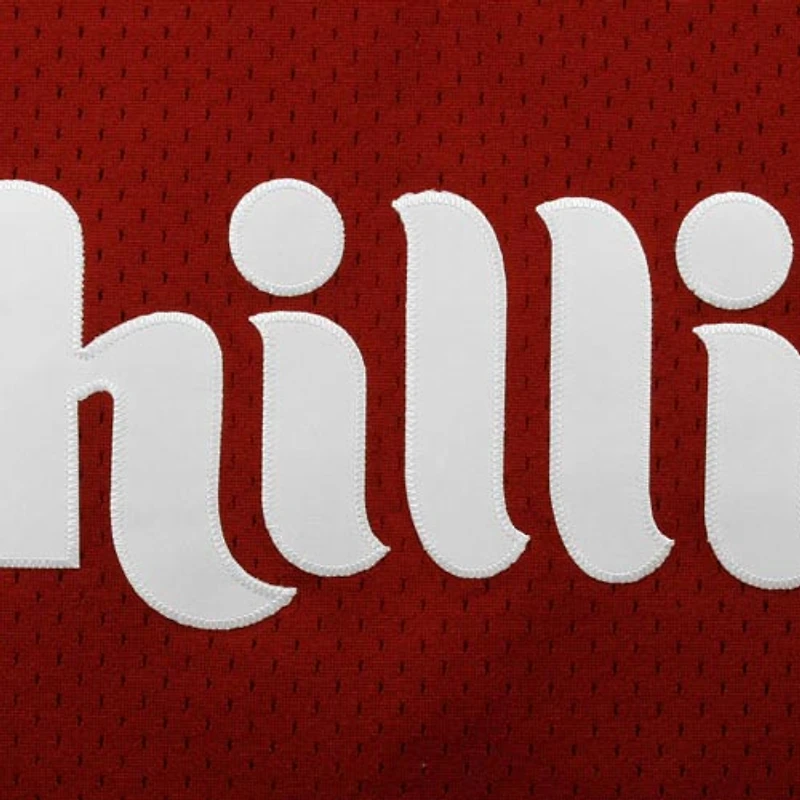 Men's Mitchell & Ness Darren Daulton Red Philadelphia Phillies Cooperstown Mesh Batting Practice Jersey