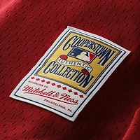 Maillot d'entraînement authentique Mitchell & Ness Lenny Dykstra rouge écarlate des Phillies de Philadelphie pour homme