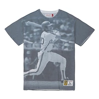 Mitchell & Ness Mike Schmidt Philadelphia Phillies Cooperstown Collection Highlight T-shirt graphique de joueur sublimé pour hommes
