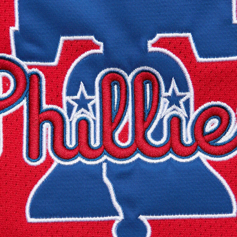 Men's Mitchell & Ness Red Philadelphia Phillies OG 2.0 Fashion Shorts