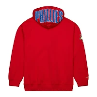 Men's Mitchell & Ness Red Philadelphia Phillies Team OG 2.0 Current Logo Pullover Hoodie