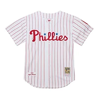 Men's Mitchell & Ness Ryan Howard White Philadelphia Phillies Cooperstown Collection Authentic Jersey