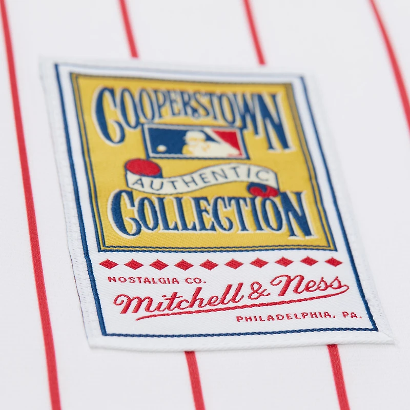 Men's Mitchell & Ness Ryan Howard White Philadelphia Phillies Cooperstown Collection Authentic Jersey