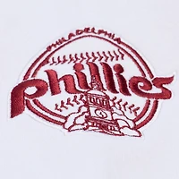 Sweat-shirt polaire arctique Mitchell & Ness blanc Philadelphia Phillies pour homme