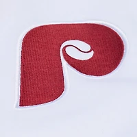 Men's Mitchell & Ness  White Philadelphia Phillies Cooperstown Collection Fleece Hoodie