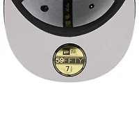 Casquette ajustée New Era noire 59FIFTY Day Gold Leaf 2025 des Phillies de Philadelphie pour homme