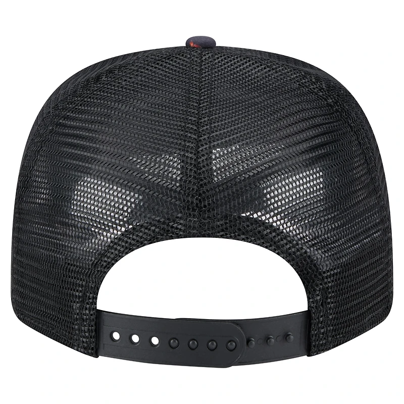 Casquette extensible noire New Era 9SEVENTY pour homme, motif Adventure Drinks des Philadelphia Phillies