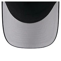 Men's New Era Black Philadelphia Phillies City Initial 9FORTY A-Frame M-Crown Adjustable Trucker Hat