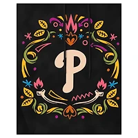 Men's New Era Black Philadelphia Phillies Día de los Muertos Brushed Fleece Hoodie