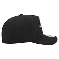 Men's New Era  Black Philadelphia Phillies Motion A-Frame 9FIFTY Snapback Hat