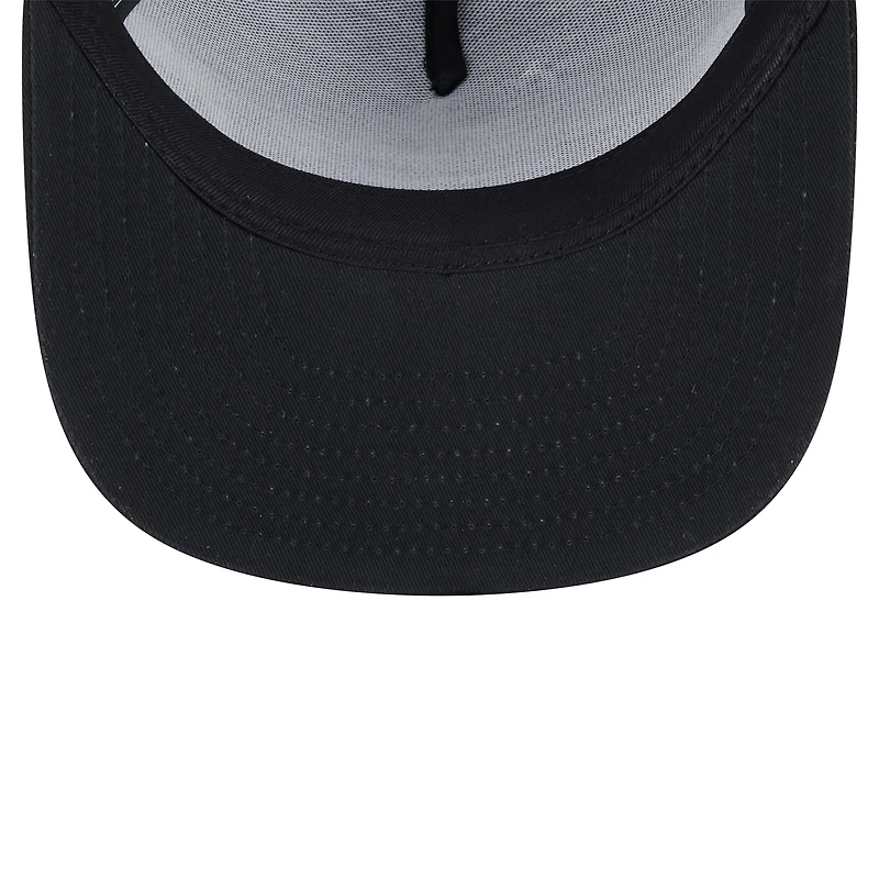 Men's New Era Black Philadelphia Phillies Score Check 9FIFTY A-Frame Trucker Snapback Hat
