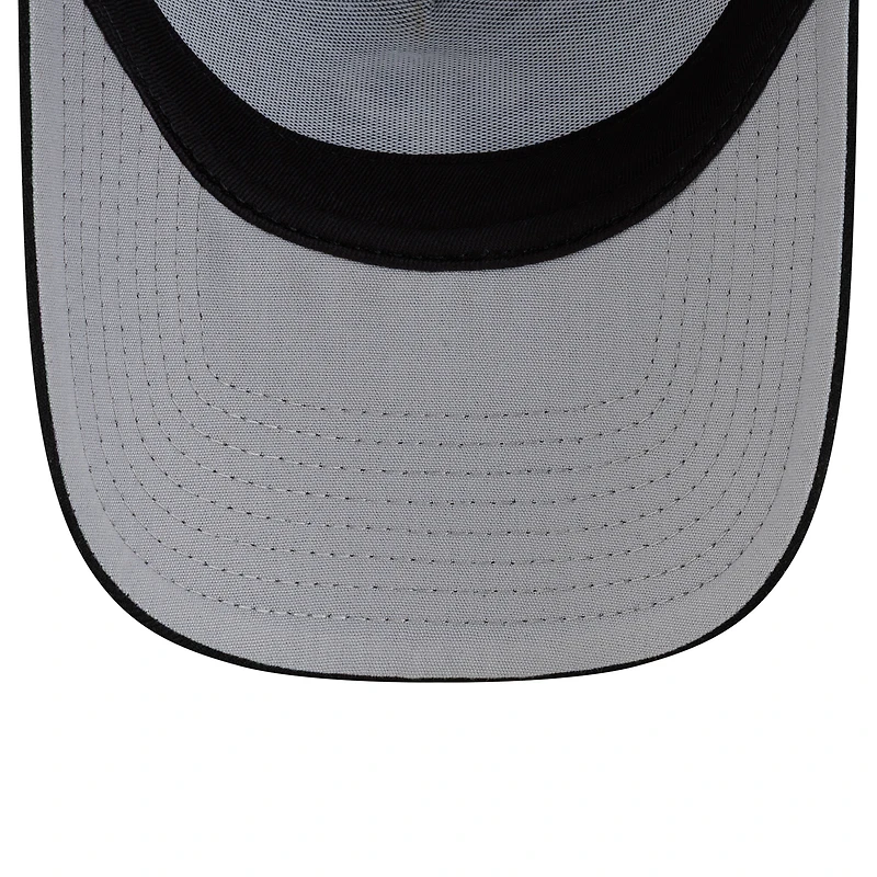 Men's New Era Philadelphia Phillies Side Script 9FORTY A-Frame Trucker Adjustable Hat