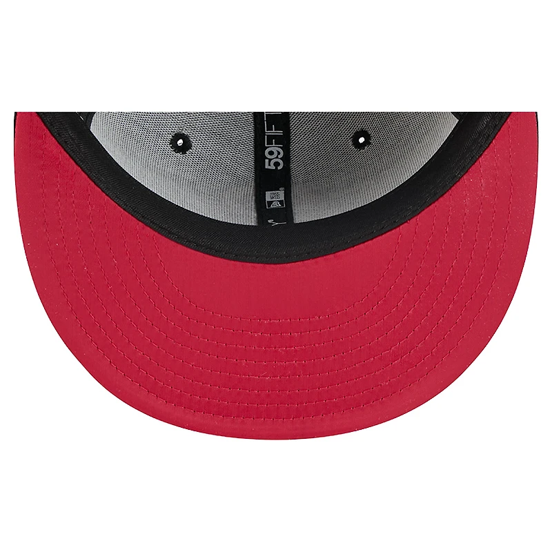 Casquette ajustée Soutache 59FIFTY noire des Phillies de Philadelphie pour homme New Era