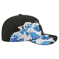 Men's New Era  Black Philadelphia Phillies Surf 59FIFTY Fitted Hat