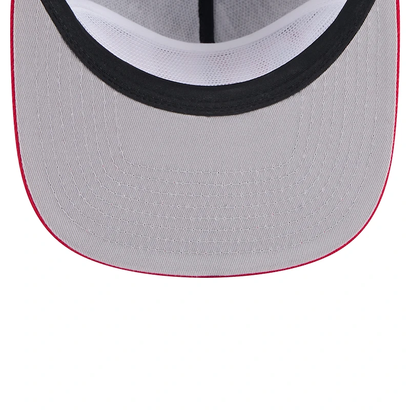 Casquette de golfeur noire en maille arrière des Phillies de Philadelphie New Era pour hommes