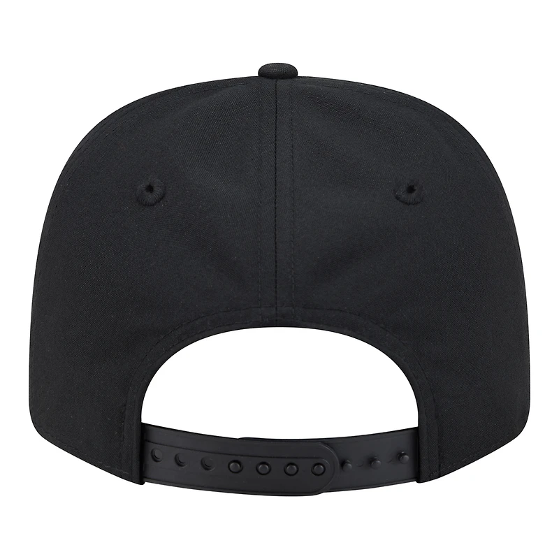 Men's New Era Black Philadelphia Phillies Tonal Camo 9SEVENTY Stretch-Snap Hat