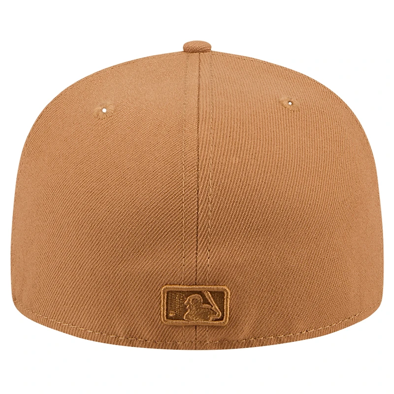 Casquette ajustée 59FIFTY marron des Phillies de Philadelphie New Era pour hommes