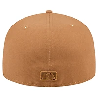 Casquette ajustée 59FIFTY marron des Phillies de Philadelphie New Era pour hommes