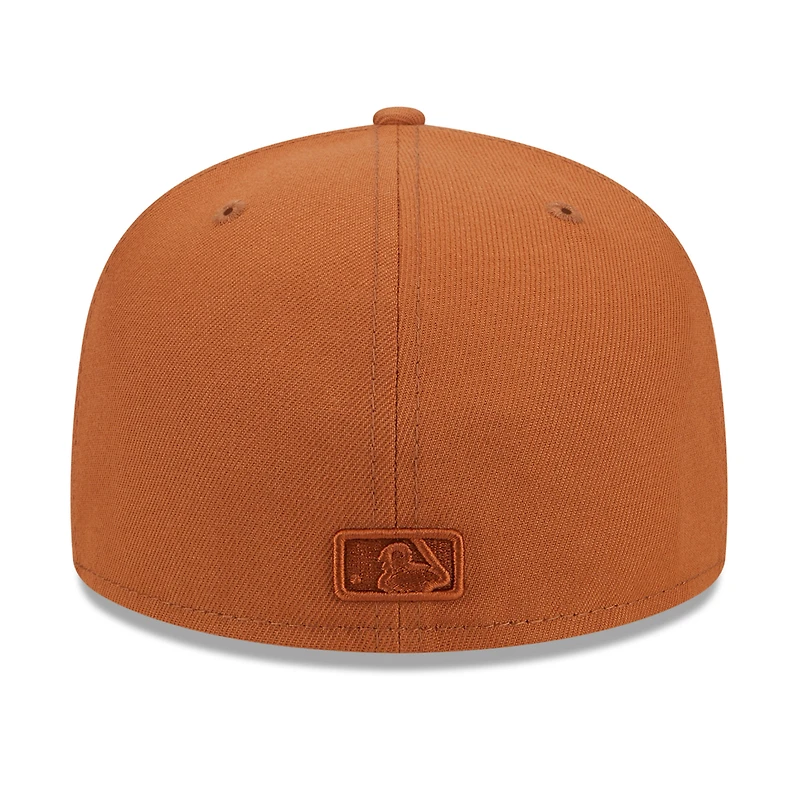 Men's New Era Brown Philadelphia Phillies Spring Color 59FIFTY Fitted Hat