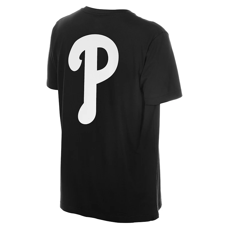 Men's New Era Bryce Harper Black Philadelphia Phillies Oversized Graphic T-Shirt