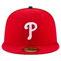 Men's New Era Bryce Harper Red Philadelphia Phillies 2025 Player’s Weekend 59FIFTY Fitted Hat