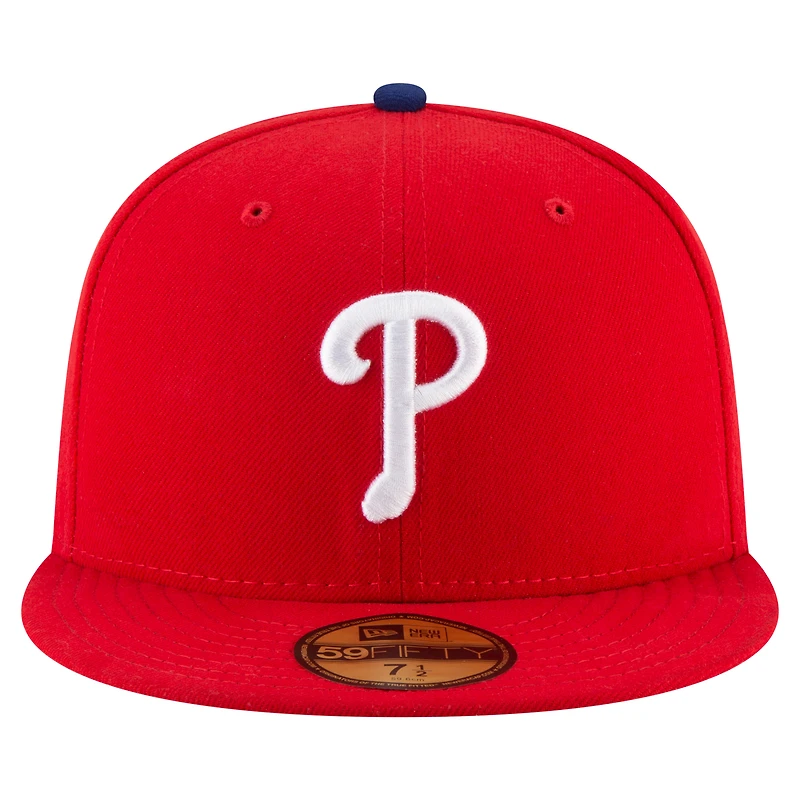 Men's New Era Bryce Harper Red Philadelphia Phillies 2025 Player’s Weekend 59FIFTY Fitted Hat