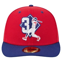 Casquette ajustée New Era Bryce Harper rouge des Phillies de Philadelphie 59FIFTY pour homme
