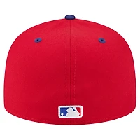 Casquette ajustée New Era Bryce Harper rouge des Phillies de Philadelphie 59FIFTY pour homme