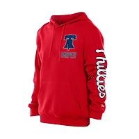 Sweat à capuche Bryce Harper rouge des Philadelphia Phillies pour homme de New Era