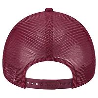 Casquette ajustable Philadelphia Phillies 9FORTY A-Frame Trucker bordeaux New Era pour homme