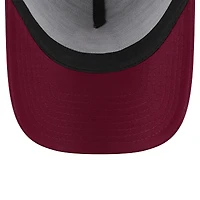 Casquette ajustable Philadelphia Phillies 9FORTY A-Frame Trucker bordeaux New Era pour homme