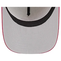 Casquette snapback New Era 9FIFTY Trucker crème/rouge pour homme