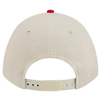 Casquette ajustable New Era 9FORTY A-Frame crème Philadelphia Phillies pour homme