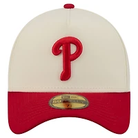 Casquette ajustée New Era crème Philadelphia Phillies 59FORTY pour homme