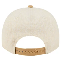 Men's New Era  Cream Philadelphia Phillies Herringbone 9FIFTY A-Frame Snapback Hat