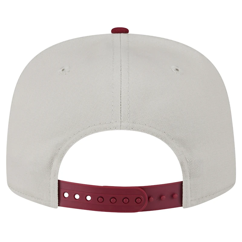 Casquette Snapback Iron Golfer Philadelphia Phillies de New Era pour homme, couleur crème