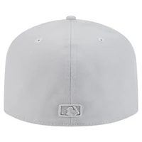 Casquette ajustée 59FIFTY pour homme New Era gris Philadelphia Phillies Colorpack